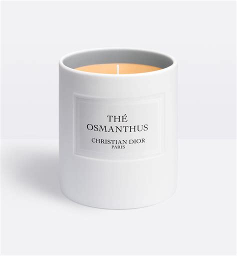 candle stand dior|dior candle osmanthus.